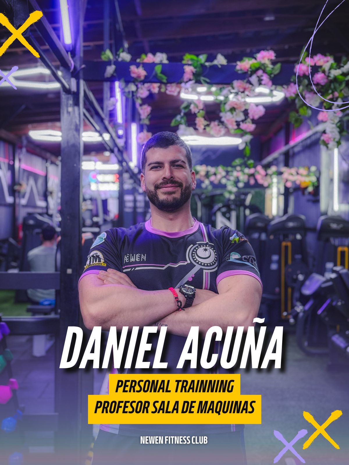 Daniel Acuña, personal training de Newen Fitness Club